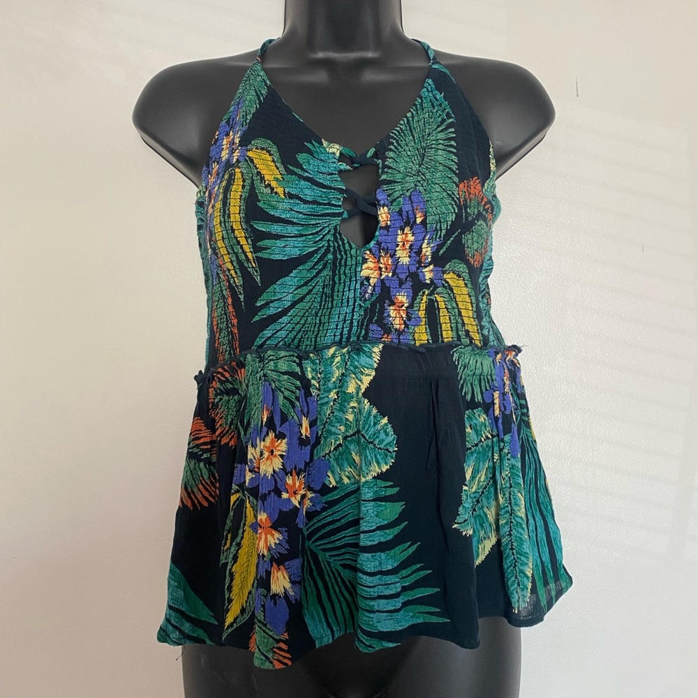 Floral Top Spring Summer Size Large